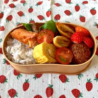 ハンバーグ弁当| にこりこぷりんさん