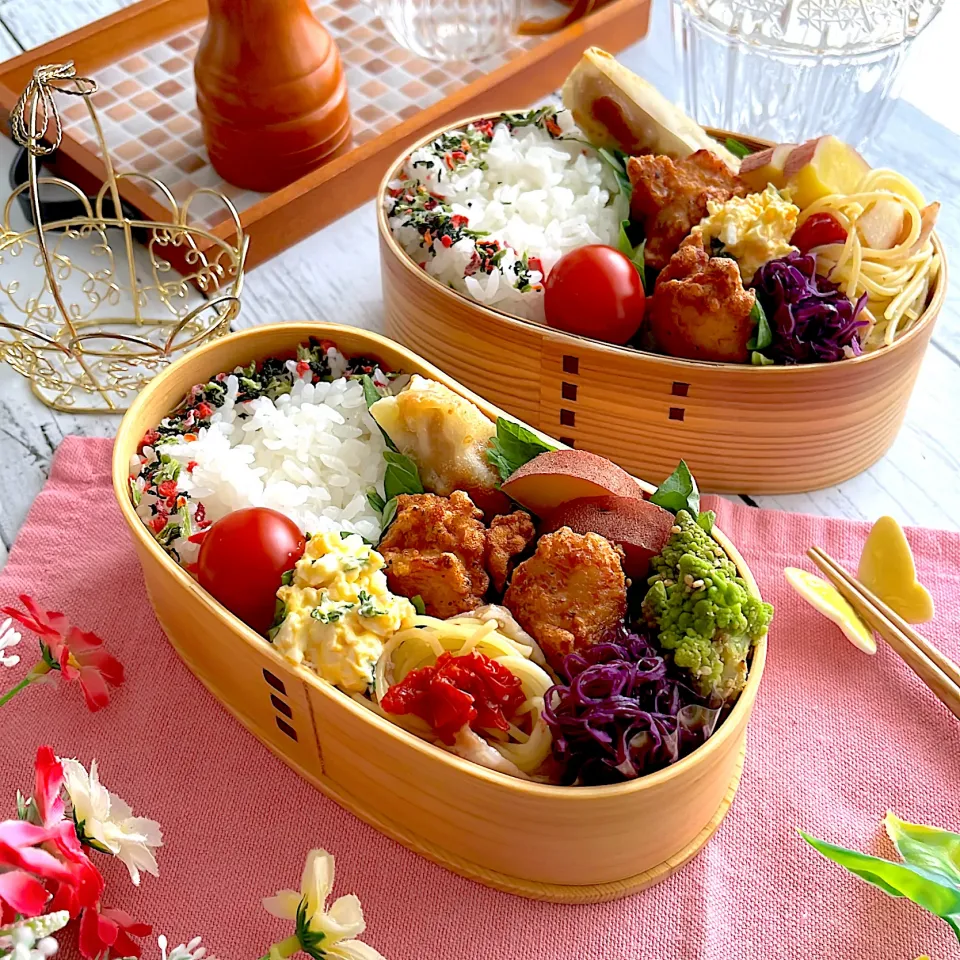 唐揚げ弁当|@panna_cotta.703さん
