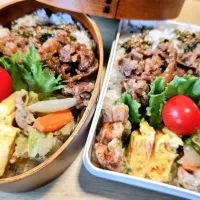 2025/04/22夫と息子のお弁当|まるならさん