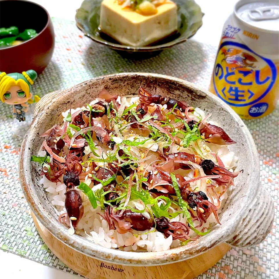 ホタルイカの炊き込みご飯|アルティッチョさん