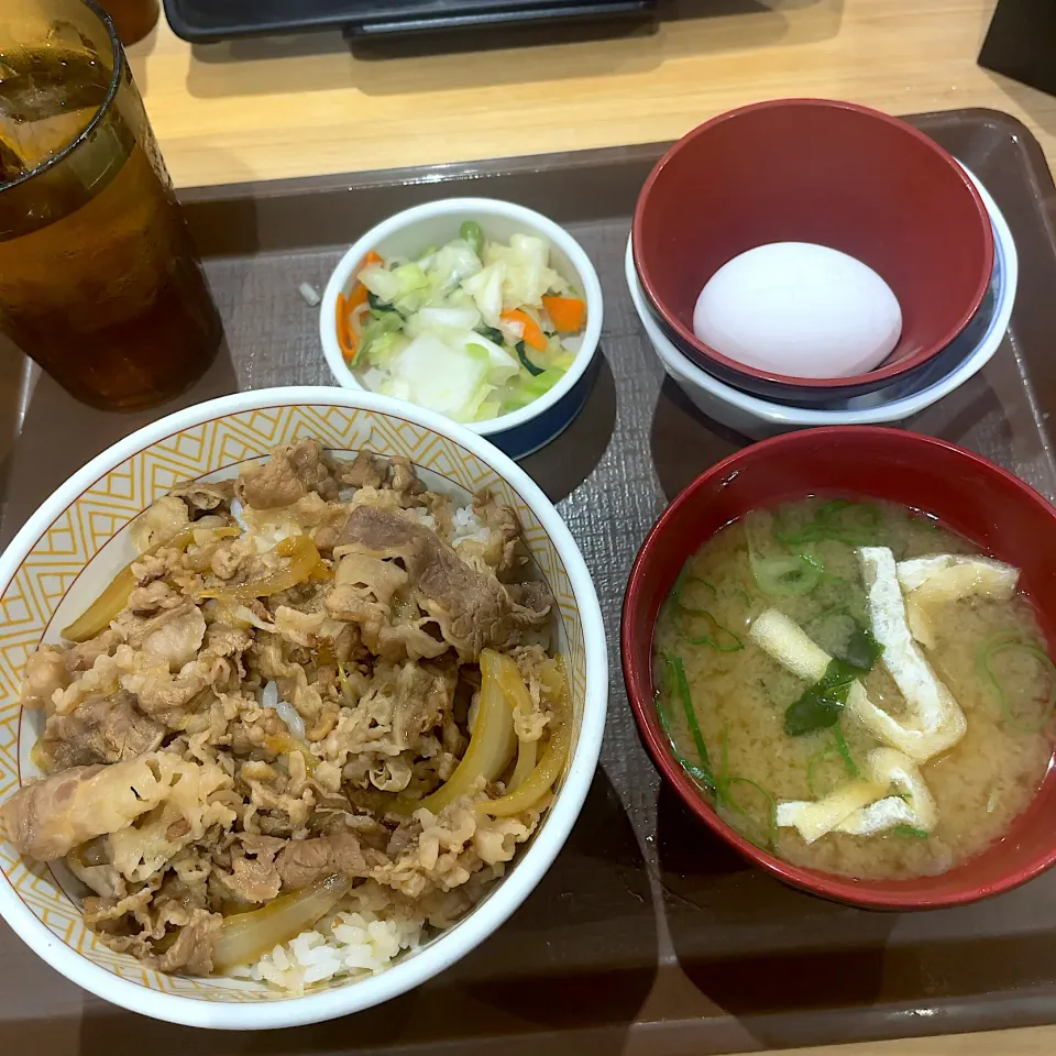 牛丼 並盛 3点セット|T. Wonderさん