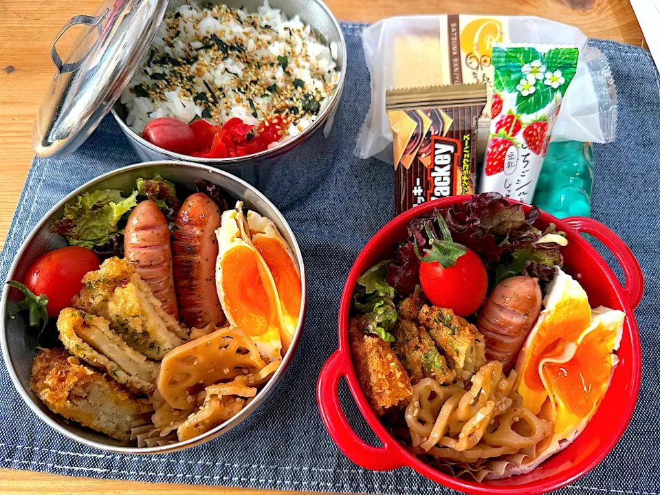 今日のヤツのお弁当（R7.4.21】|え〜かさん