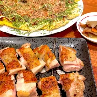 山賊焼　お好み焼き|とゆあさん