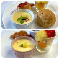 娘の朝ごはんに茶碗蒸し| かっちゃん杉さん