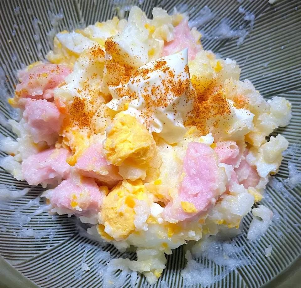 ポテト卵サラダ|すくらんぶるえっぐさん