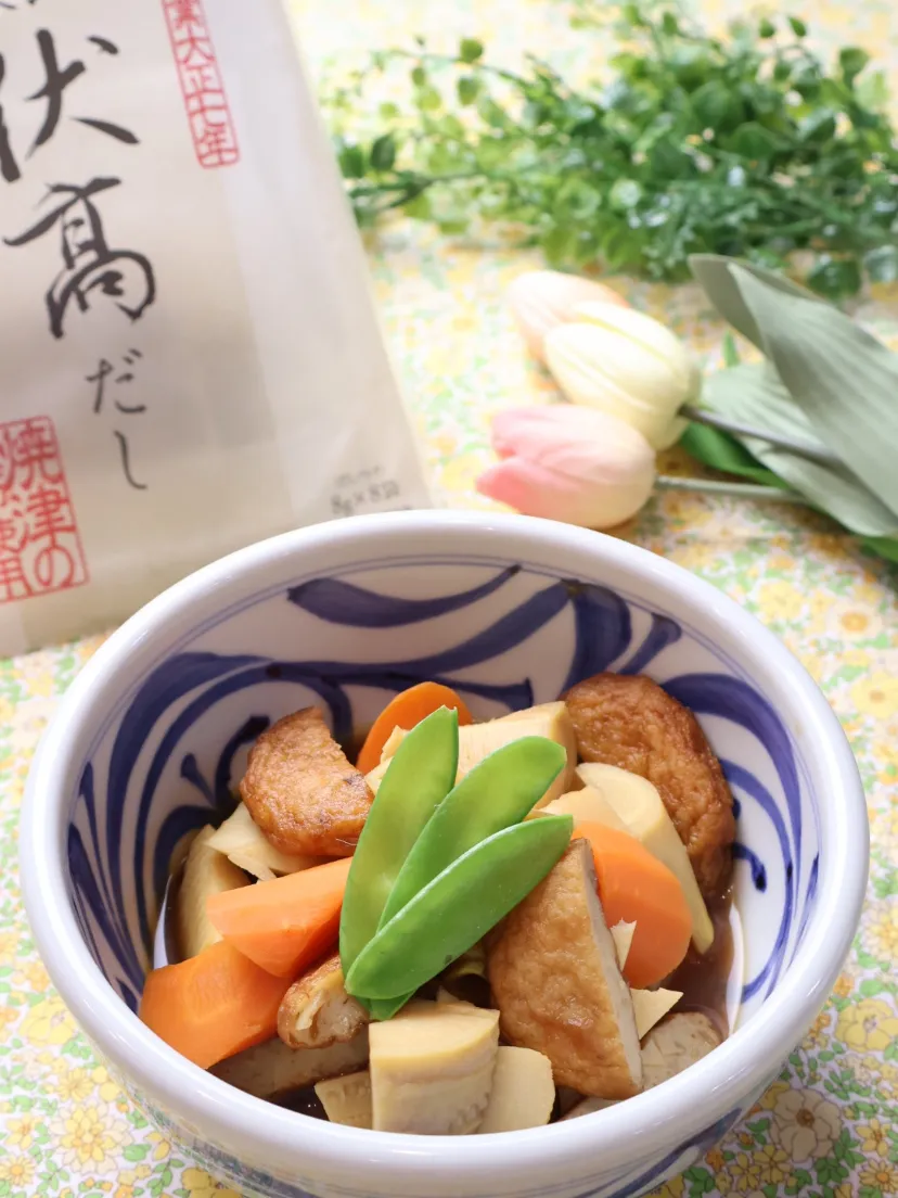 タケノコとさつま揚げの煮物|めいめいさん