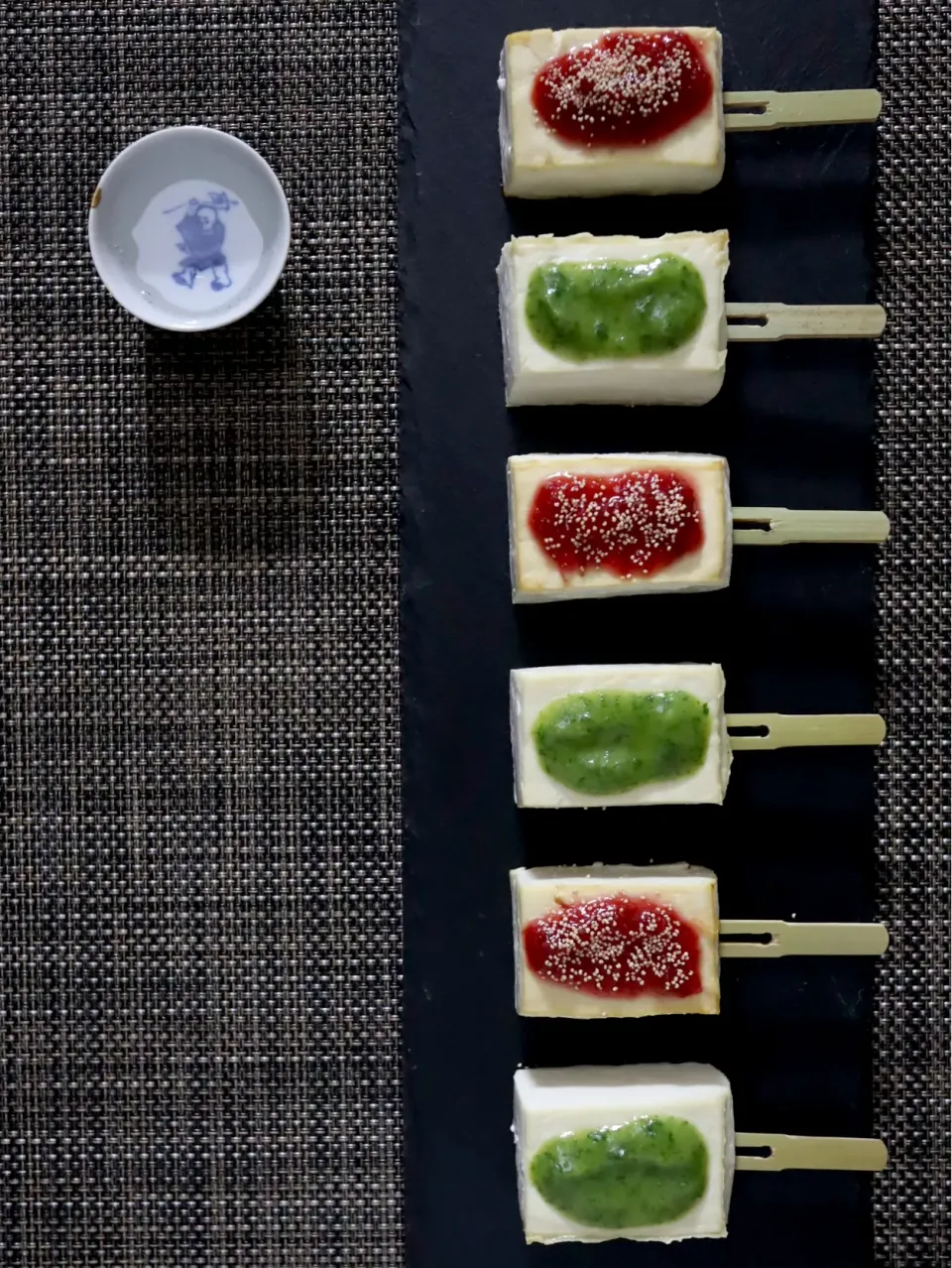かおるさんの料理 江戸時代のレシピ　豆腐田楽三種|かおるさん