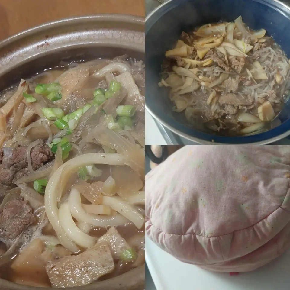 保温調理ですき焼き|shimarirsさん