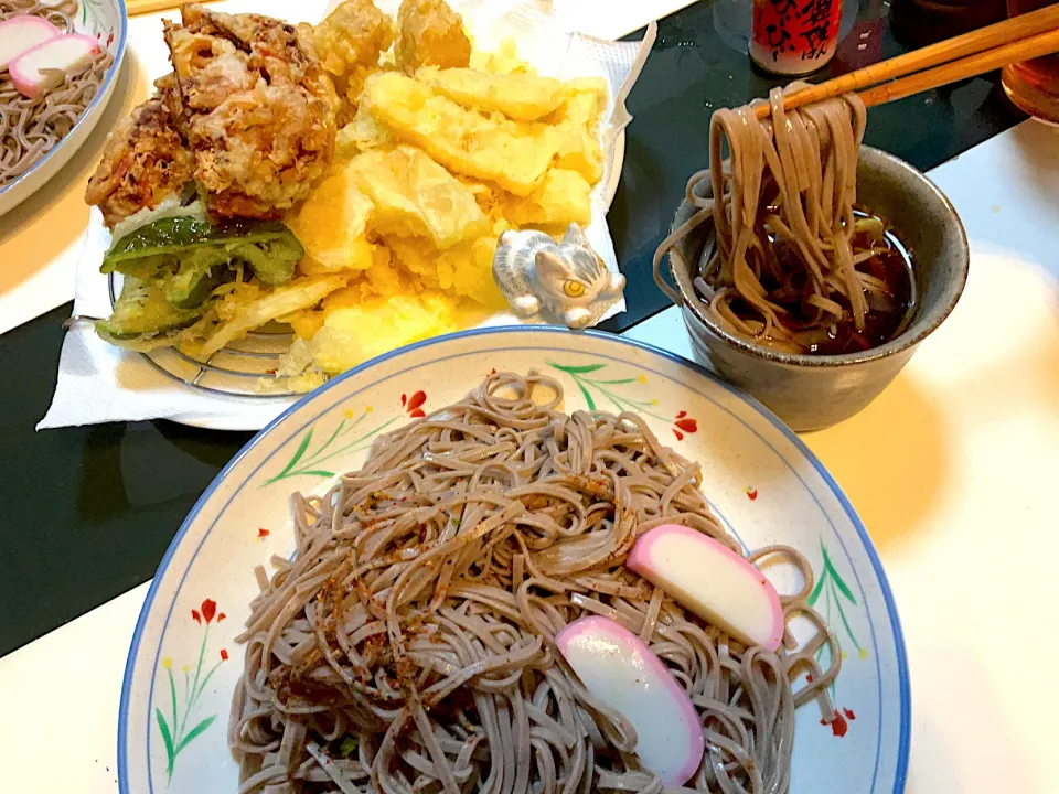 お家で揚げた天ぷら蕎麦|Takeshi  Nagakiさん