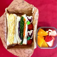 サンドイッチ弁当|みほさん