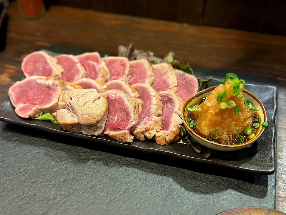 豚ヒレ肉のタタキ|にゃあ（芸名）さん
