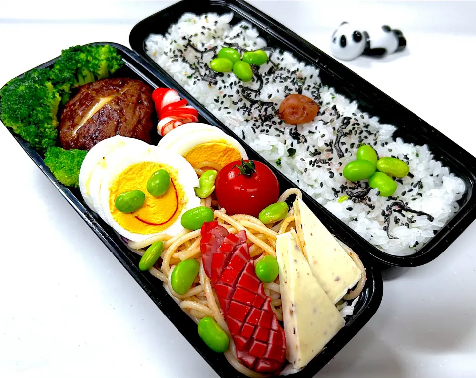 今日の弟のお弁当🍱です|パンダ🐼🐼パンダさん