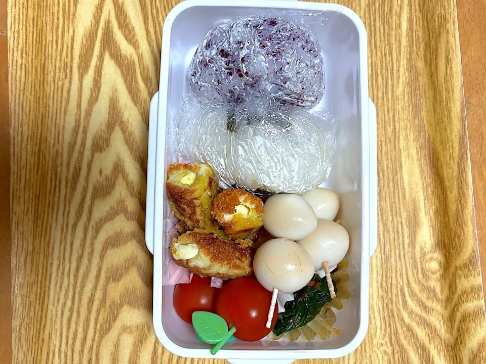 おにぎり弁当|カモミールさん