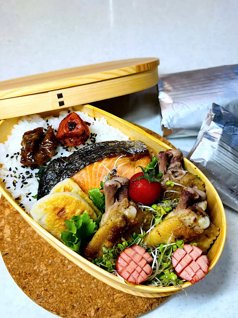 手羽先塩レモン弁当|nnnnn’koさん