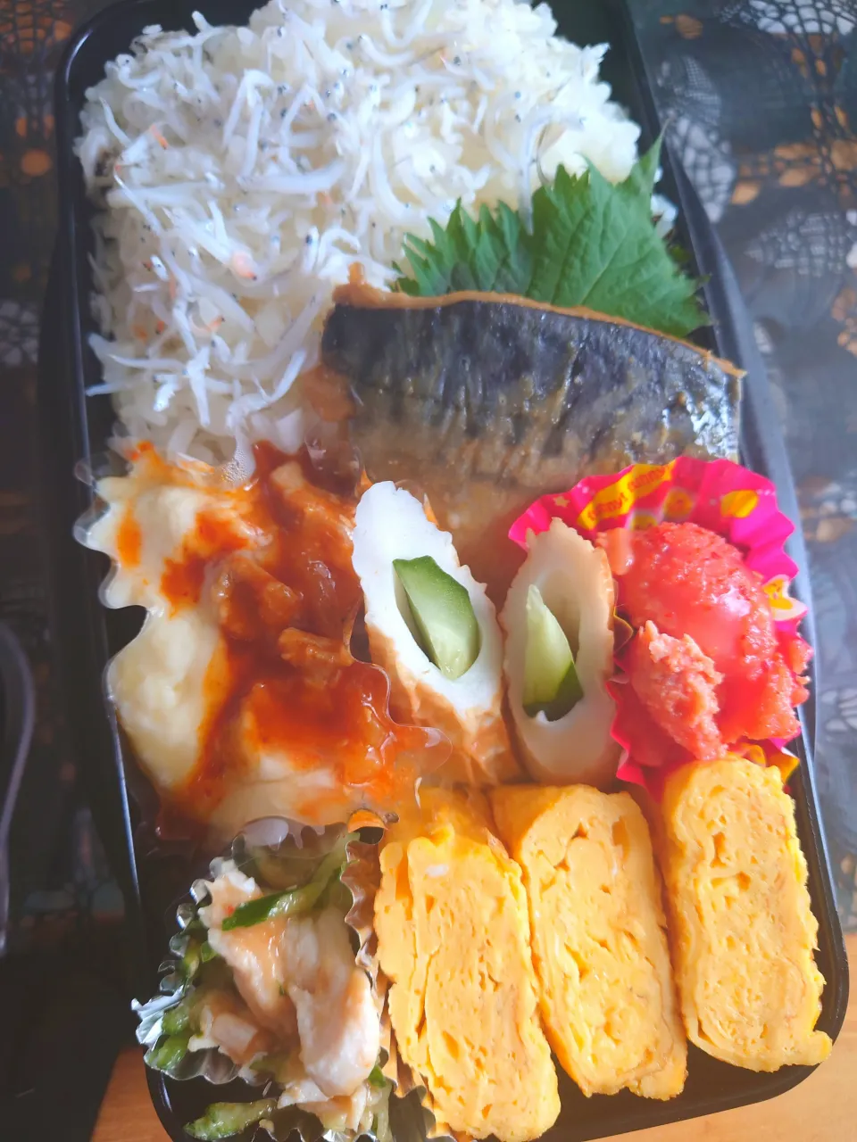 息子弁当|かおぴさん
