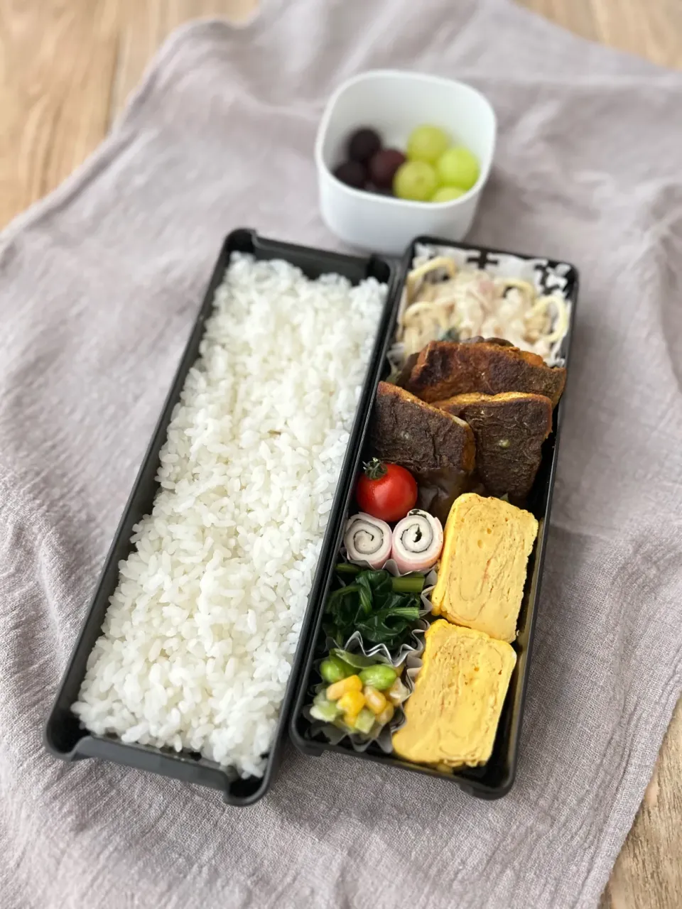 アジのカレー焼き弁当🍱|nonoさん