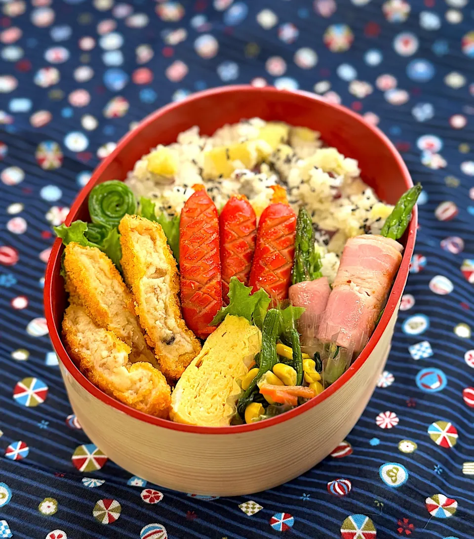 4月23日⚾️コロッケ弁当|ponchanさん