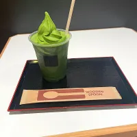 茶寮　伊藤園「グリーンティーフロート」|Miyukiさん