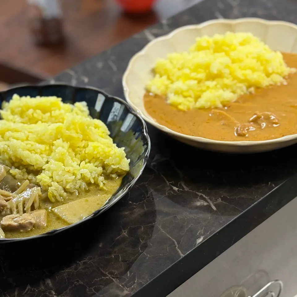 サフランライスでカレー|yuiさん