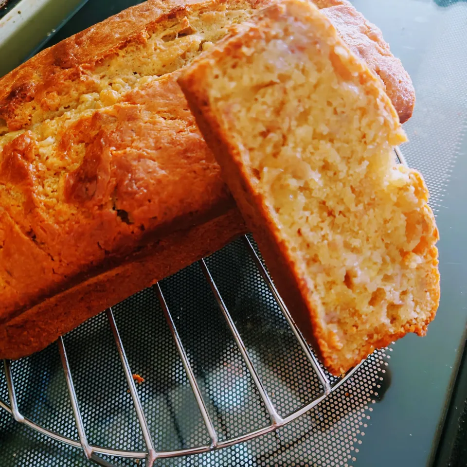 バナナチョコパウンドケーキ|かおぴさん