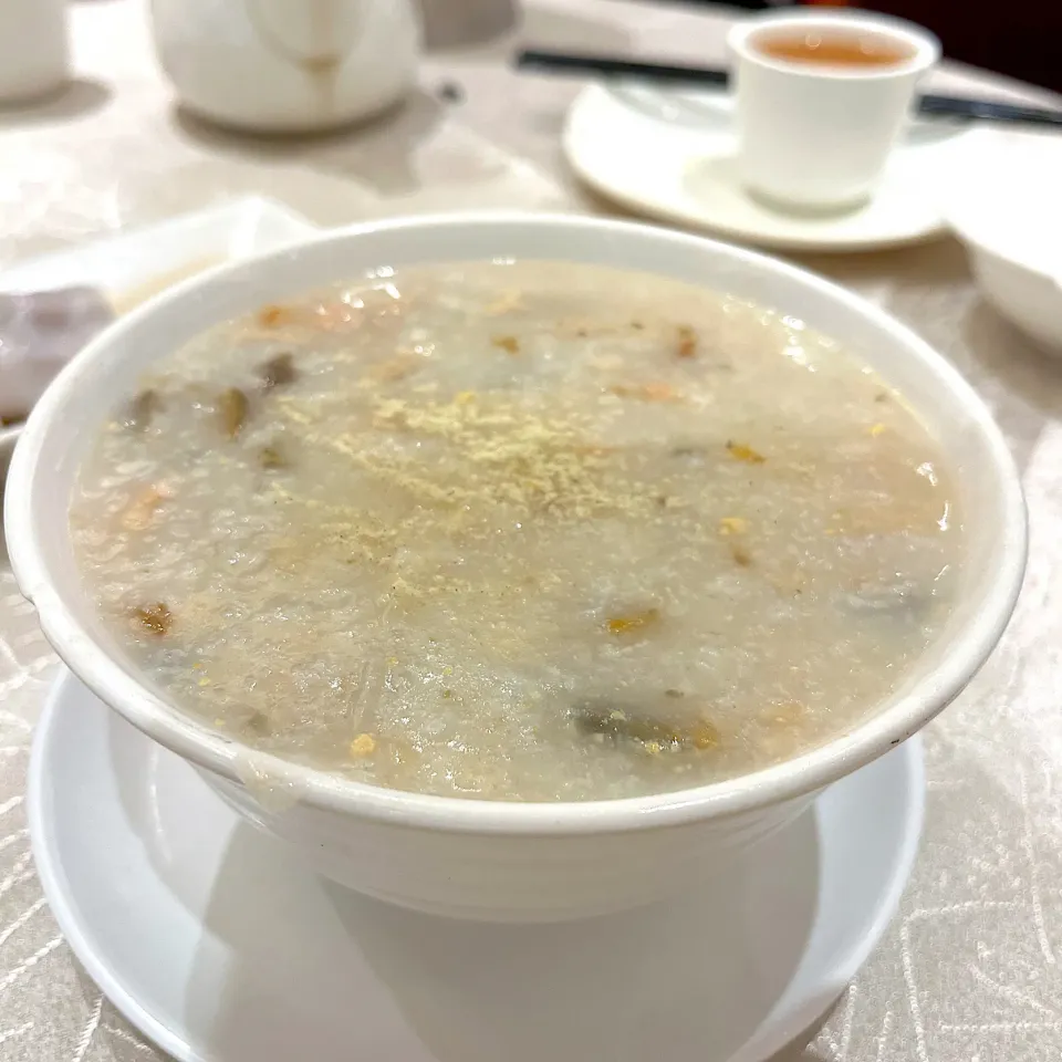 皮蛋瘦肉粥|skyblueさん