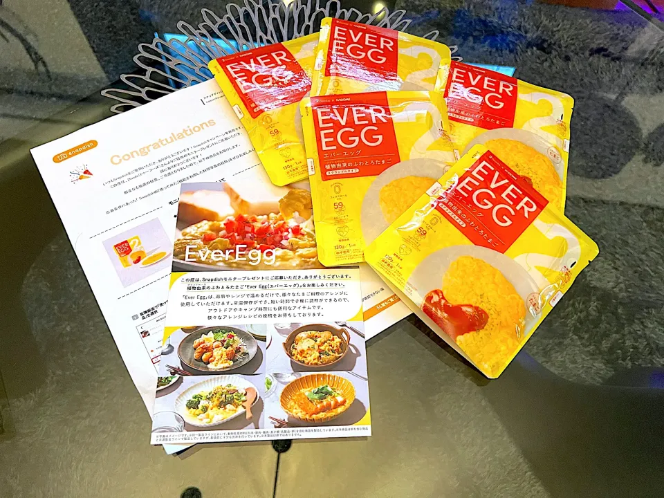 2foods（トゥーフーズ）様の
植物由来のふわとろたまご『Ever Egg（エバーエッグ）』をいただきました✨|yokoさん