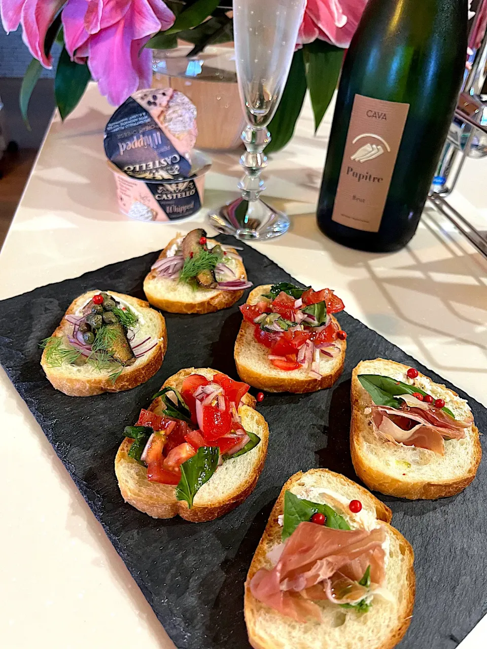 今夜はスパークリングワインとマリアージュ|izunさん