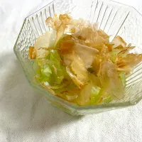 キャベツとしらすのおひたし|茶茶茶さん