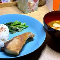ぶりの照り焼き