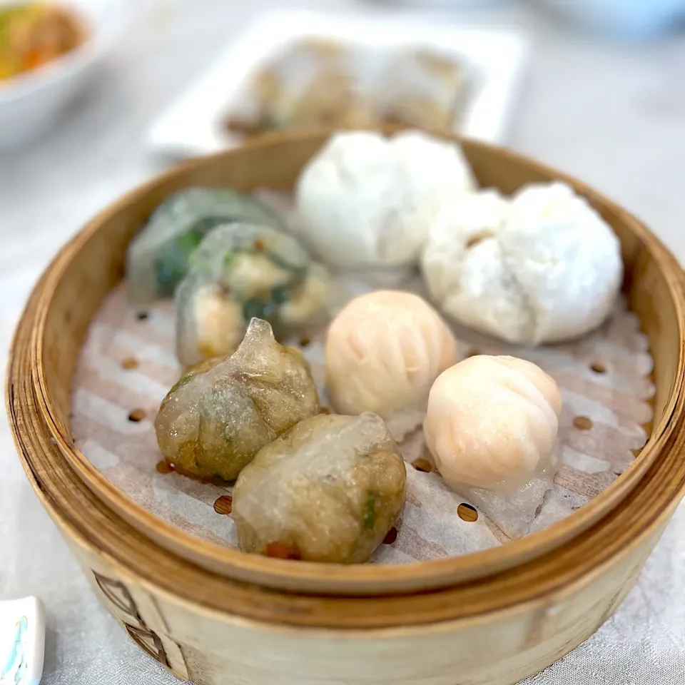 Assorted dim sum|skyblueさん