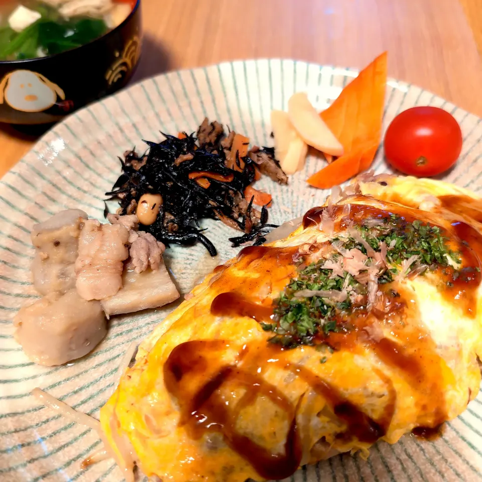 アルモンデ夕飯〜バイト前の息子の腹ごしらえ〜|チョコさん