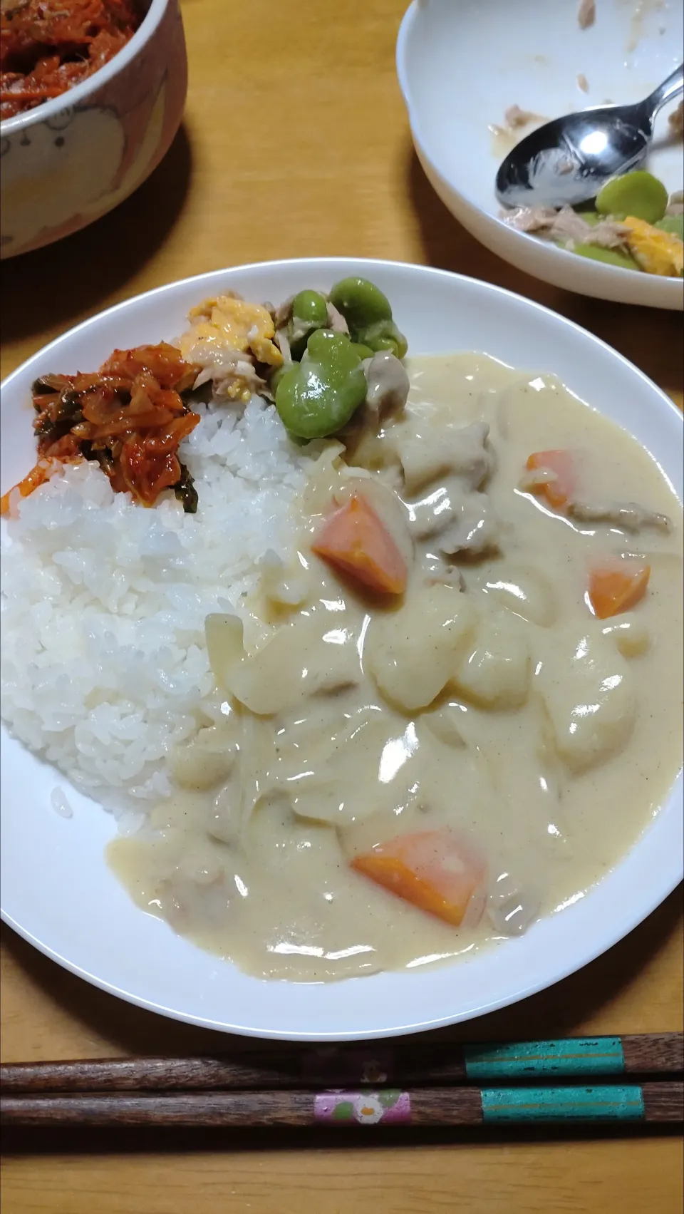ホワイトカレー|しまだ ちえこさん