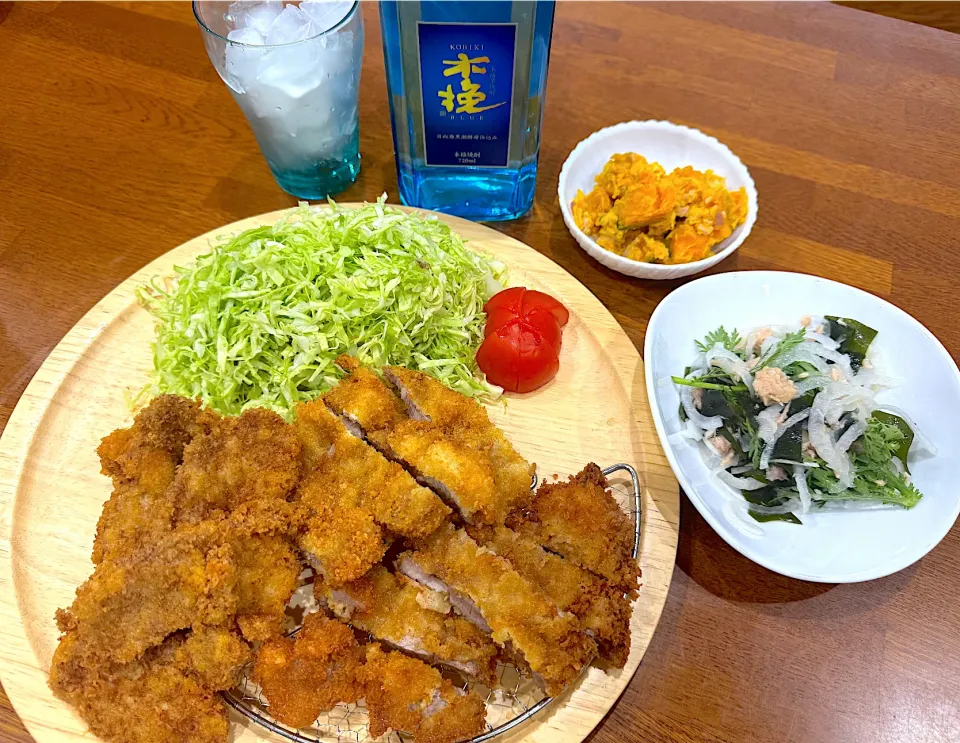 久しぶりの 豚カツ晩ご飯|sakuramochiさん