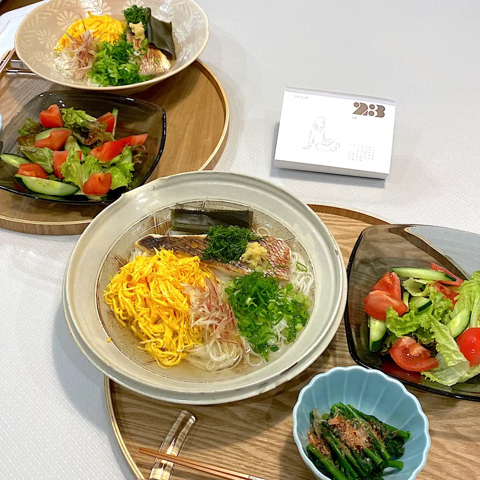 鯛素麺|papinさん