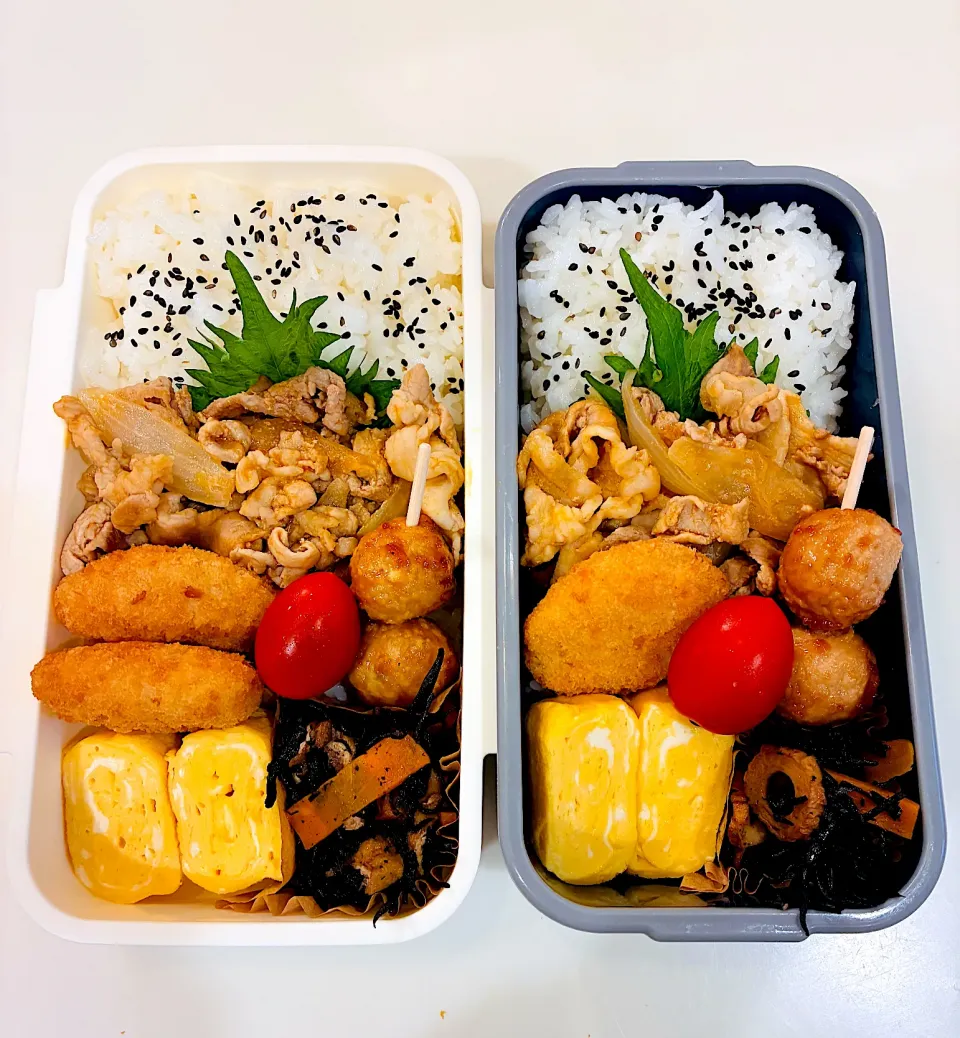 4/23 ポークチャップ弁当|なおちゃんさん