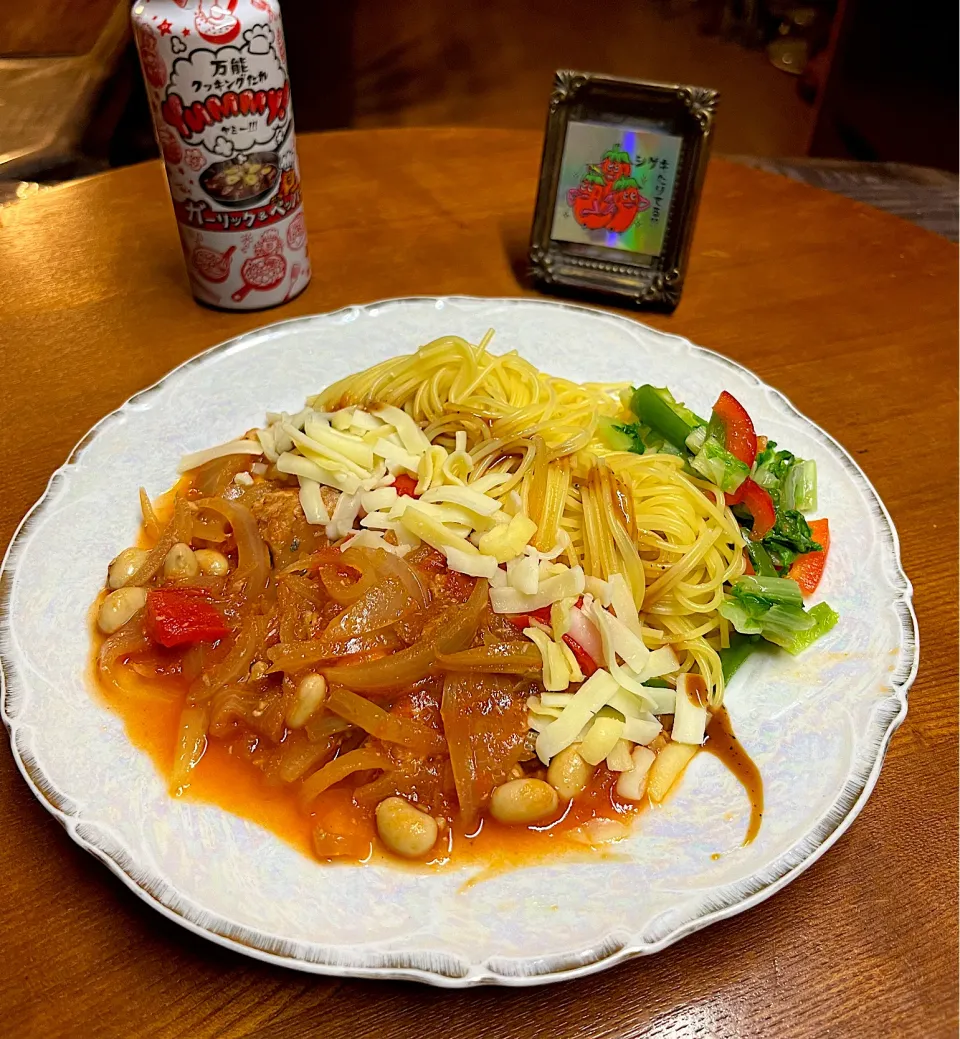 アラビアータ🍝ヤマサ万能クッキングタレ＊ガーリック🧄ペッパー|henryさん