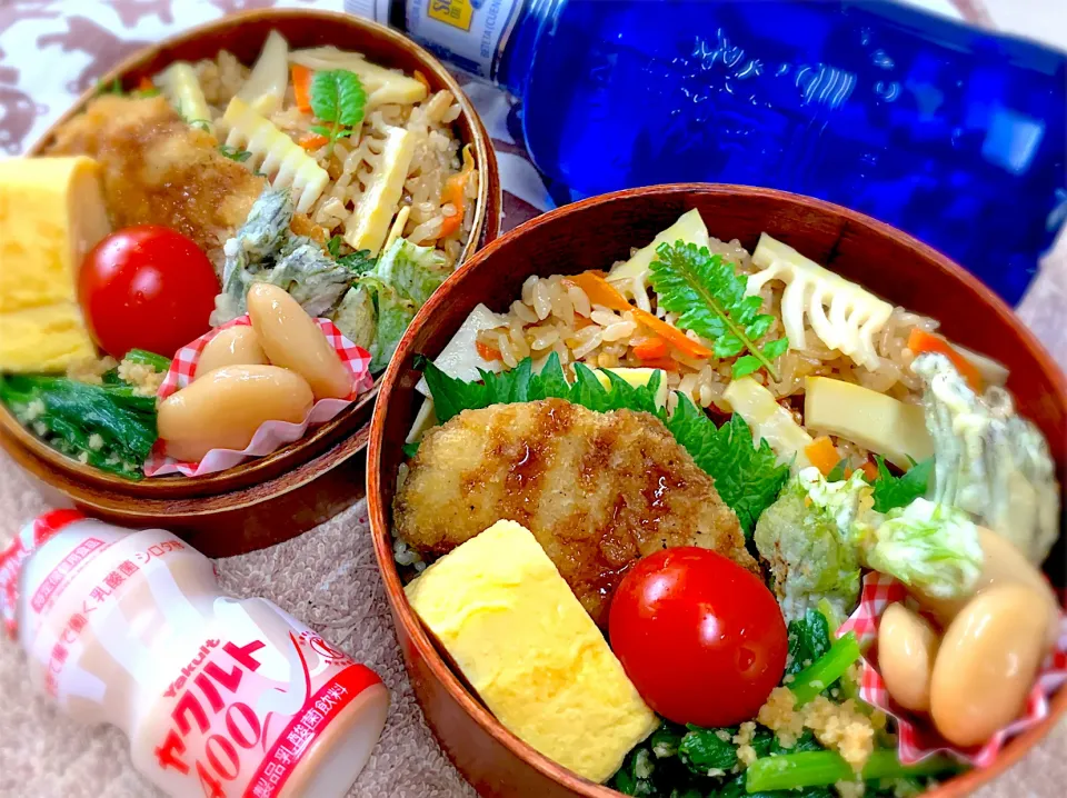今日の夫婦弁⁽⁽ ◟(灬 ˊωˋ 灬)◞ ⁾⁾💕|桃実さん