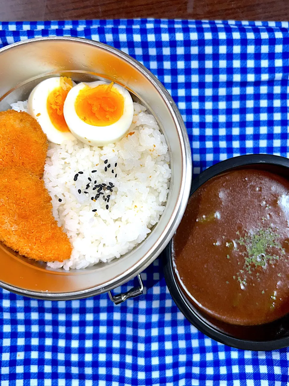 毎日弁当（カレー）|らむぴさん