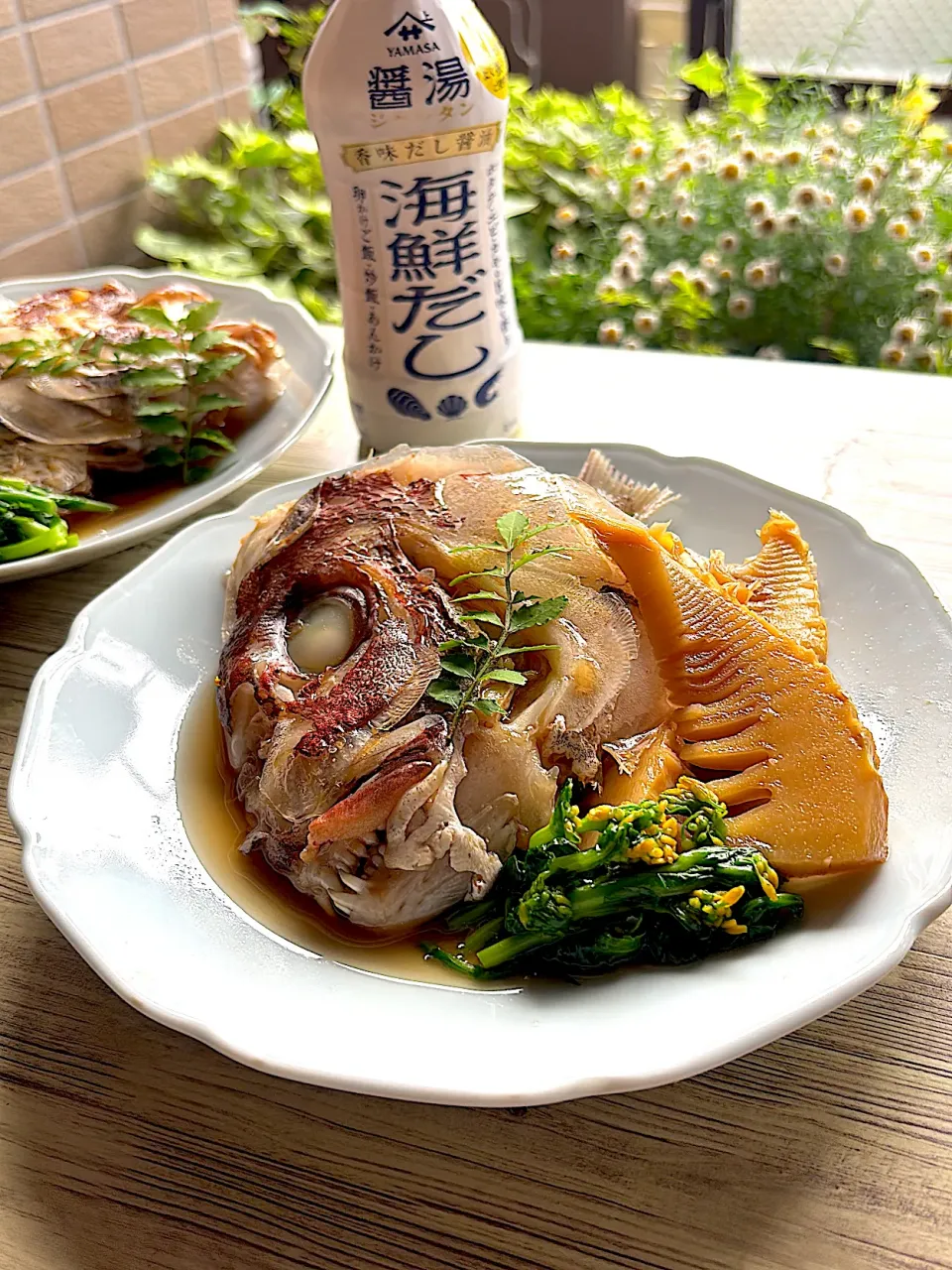 鯛の兜煮 ~海鮮だし|とんちんさん