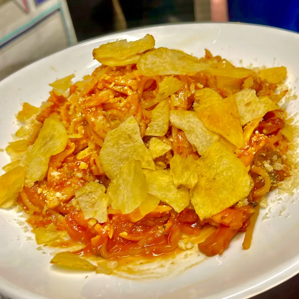 タコス風パスタ|ぎんさん