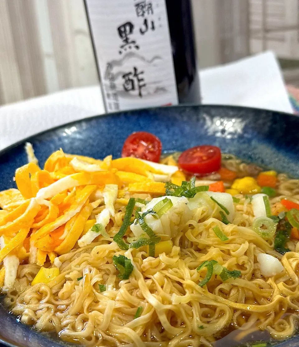 黒酢ラーメン🍜|🐧ペンギン2さん