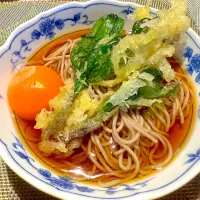 行者ニンニク天ぷら蕎麦|タマチャンフーズさん