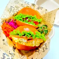 ロールパンサンド🥐|hiromiさん