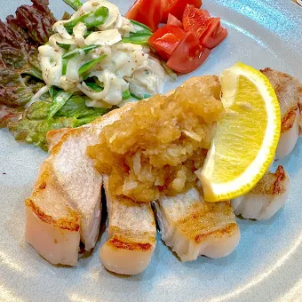 Snapdishの人気料理写真:おろしポン酢ポークソテー