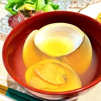 ハマグリお吸い物|Tomoさん