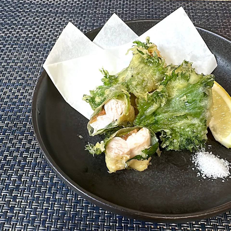 ささみの梅しそ天|Taさん