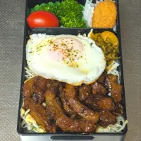 豚テキ丼弁当