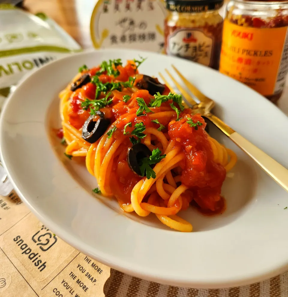 世界の食卓探検隊🇮🇹トマトソースパスタ|ナオミさん