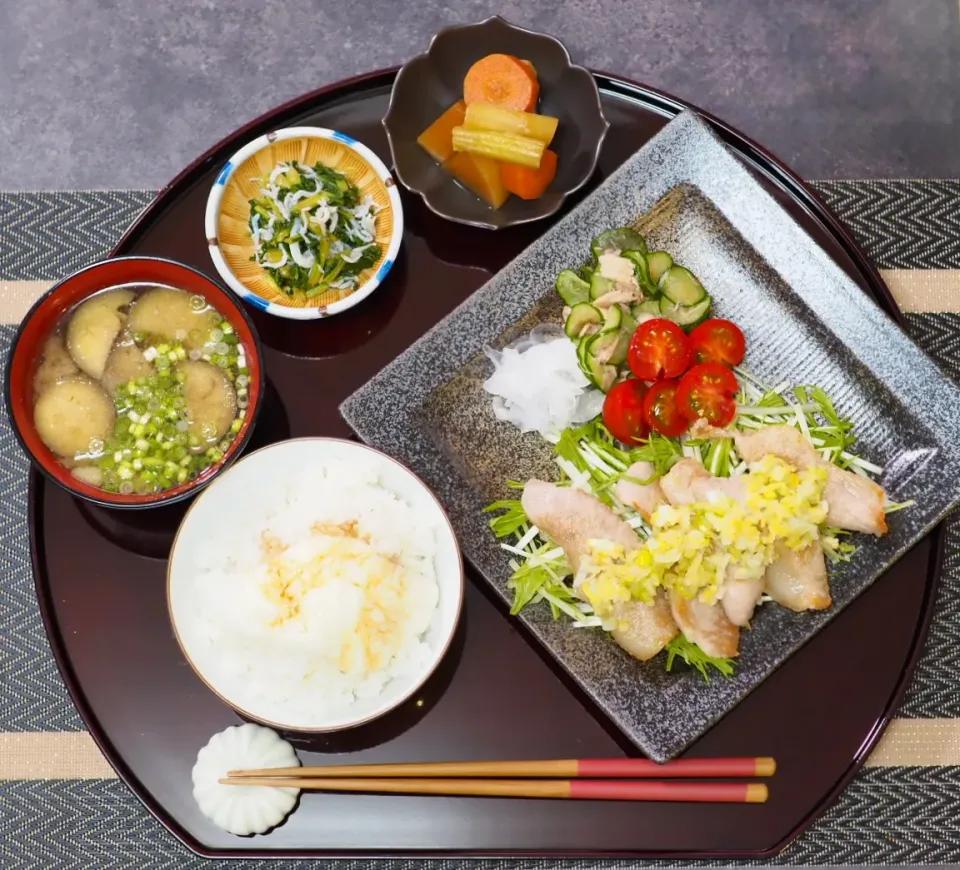 豚トロゆずネギ塩定食|こりちゃんさん