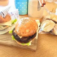 ハンバーガー弁当|gentle___moonさん